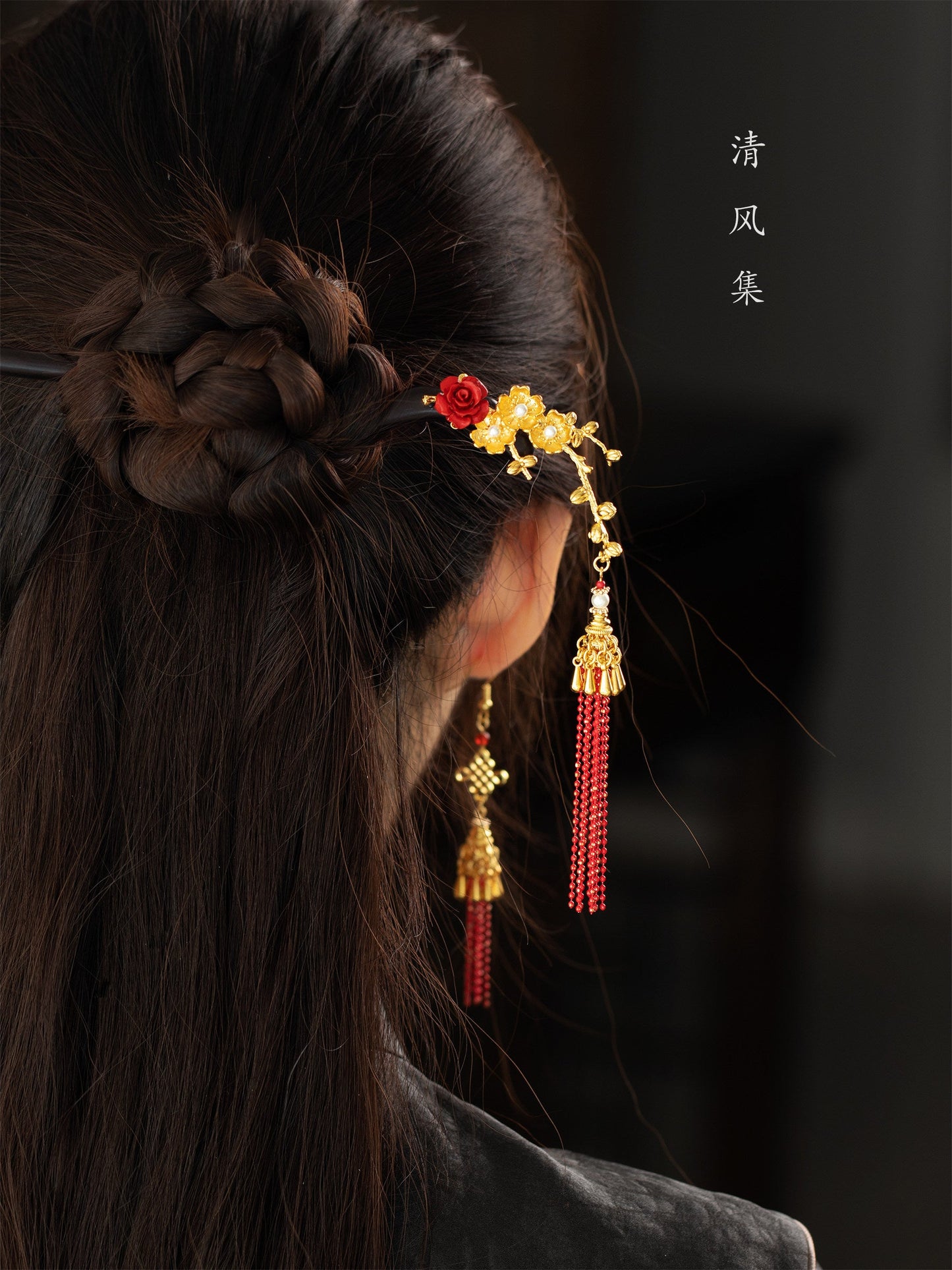 Lucky Knots Antique Earrings | Hanfu Jewelry