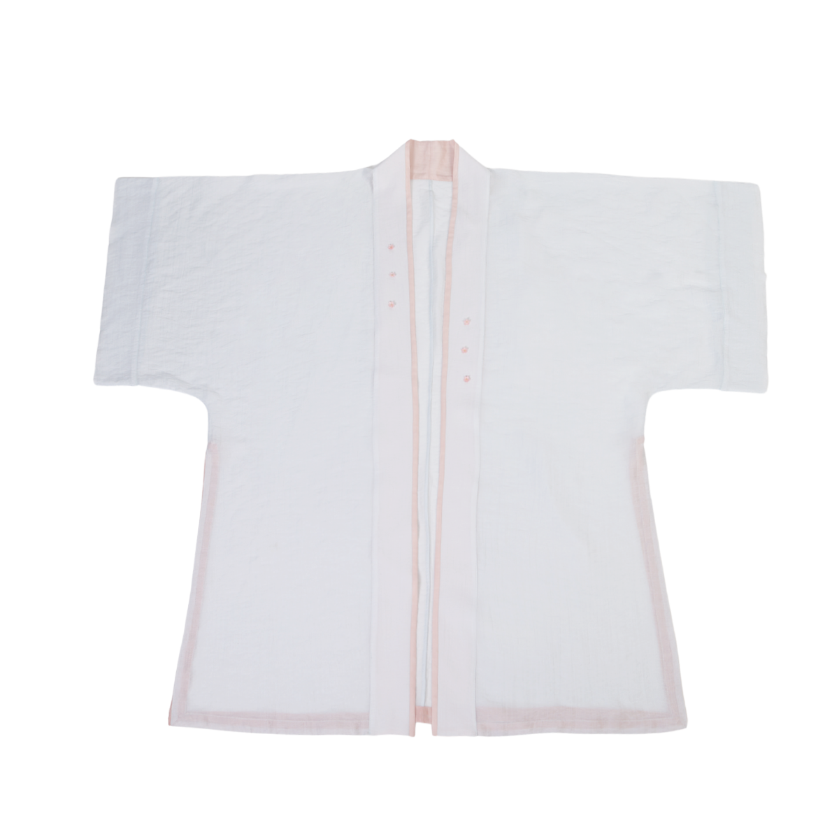 Song Dynasty Modern Hanfu Changgan Temple Cardigan and Pleated Skirt - Lotus Flowers 荷花娇 (Preorder)