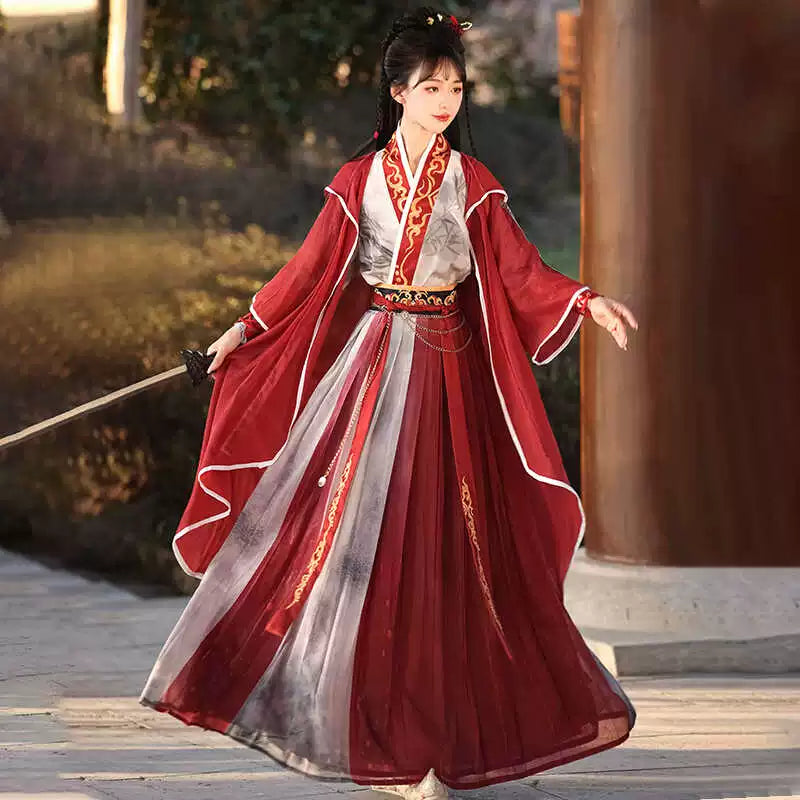 Wei Jin Dynasty Qiyao Ruqun Hanfu | Soft Tunes 绕指柔