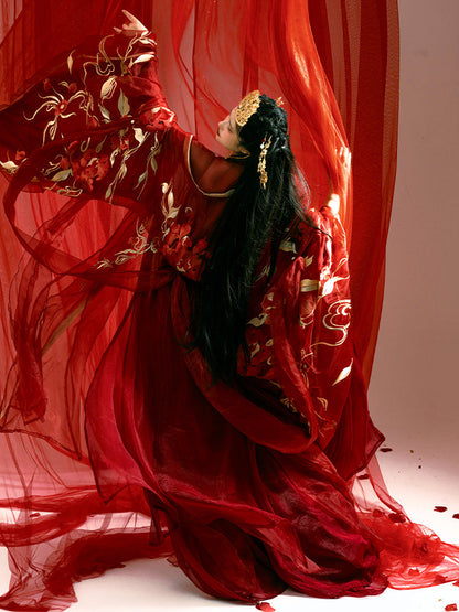 Lost You Forever 长相思 - Tang Dynasty Style Hanfu Dress Heziqun