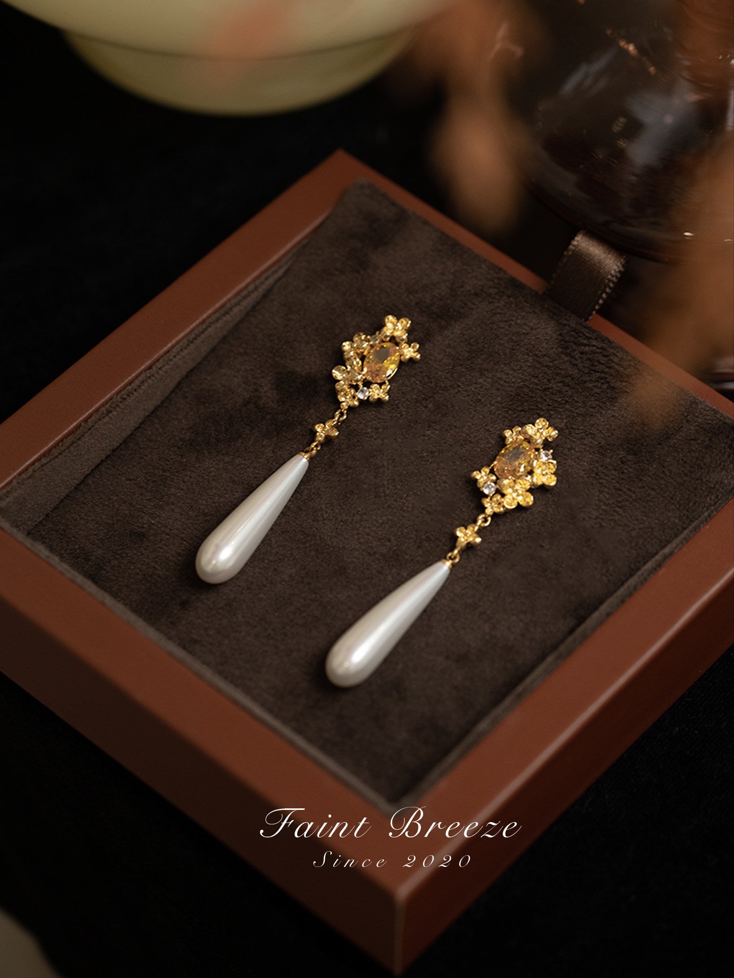 Osmanthus Fragrance Earrings | Cheongsam Jewelry