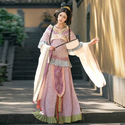 Wei Jin Dynasty Qiyao Ruqun Hanfu | Xianguan 知闲观