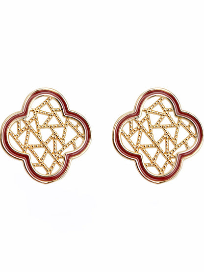 Floral Windowsill Earrings | Cheongsam Jewelry