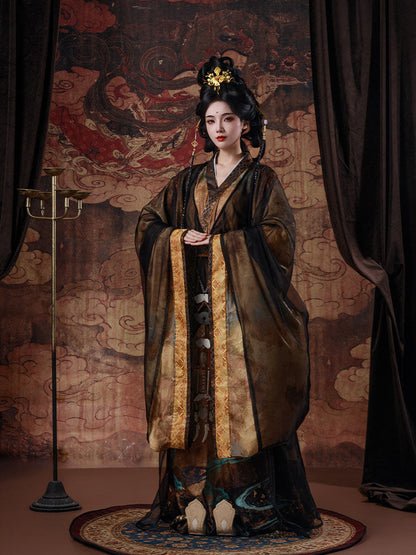 Wei Jin Dynasty Qiyao Ruqun Hanfu | Nine Songs 九歌