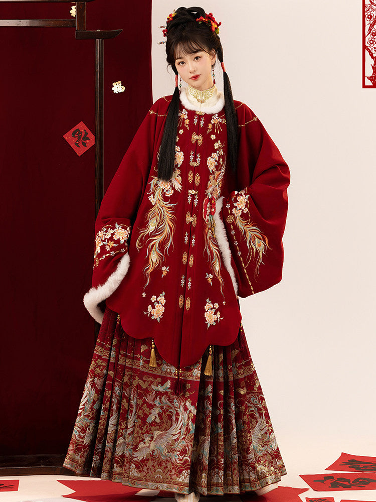 Ming Dynasty Hanfu for Engagement & Tea Ceremony | Yuyao 羽耀云霓
