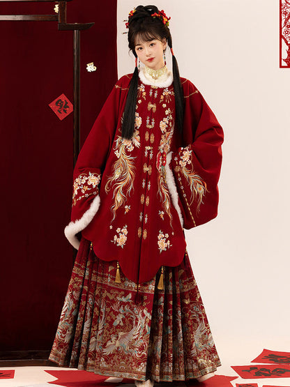 Ming Dynasty Hanfu for Engagement & Tea Ceremony | Yuyao 羽耀云霓
