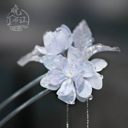 Witch Mist Hair Stick hanfu hairpin - detail view