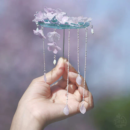 Raining Cherry Blossoms Hair Stick | Ancient Chinese Hair Accessory