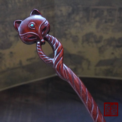 Qingqiu Fox Hair Stick | Hanfu Hair Accessory