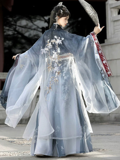 Wei Jin Dynasty Qiyao Ruqun Hanfu | Dream Walking 踏梦行
