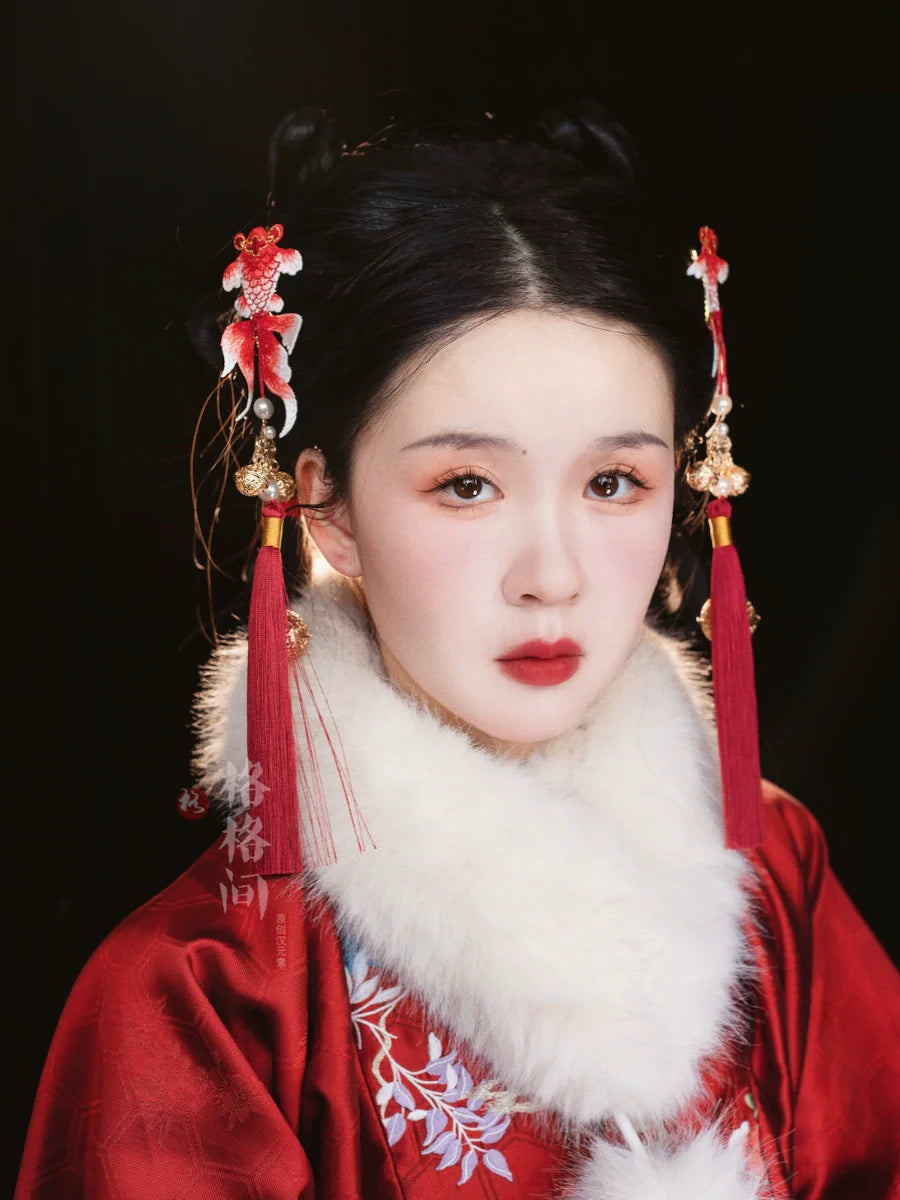 Hanfu Hair Accessories for Chinese New Year | Koi