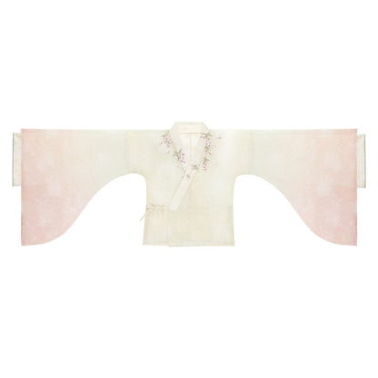 Wei Jin Dynasty Qiyao Ruqun Hanfu | Drunken Blossoms 起舞醉花荫