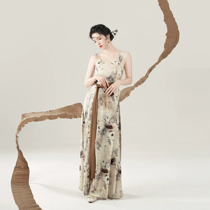 Song Dynasty Modern Hanfu - Old Book Ink 旧书墨染 (Preorder)