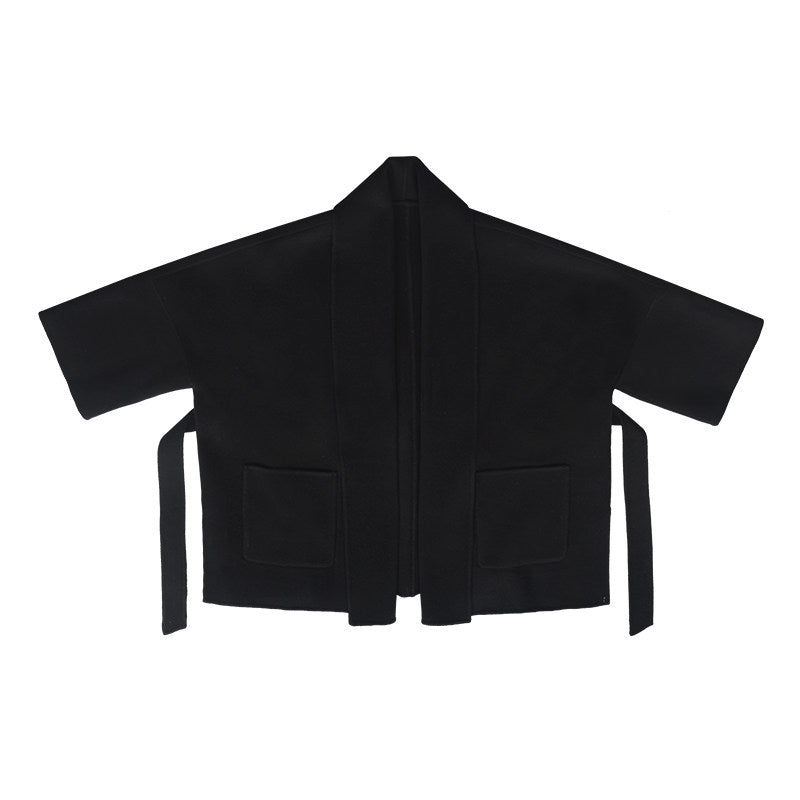 New Chinese Style Wool Coat for Autumn and Winter - Zhijian 至简 (Preorder)