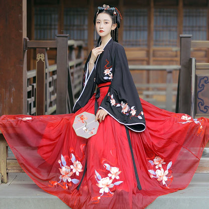 Wei Jin Dynasty Qiyao Ruqun Hanfu | Xiyan 兮颜