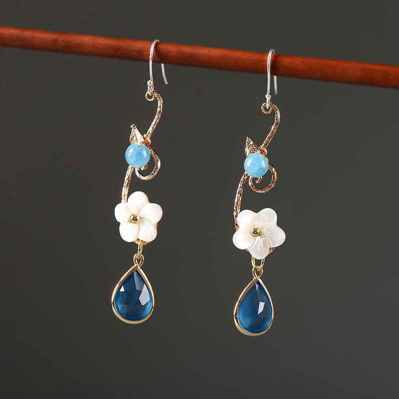 Water Lily Earrings | Cheongsam Jewelry