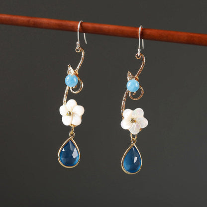 Water Lily Earrings | Cheongsam Jewelry