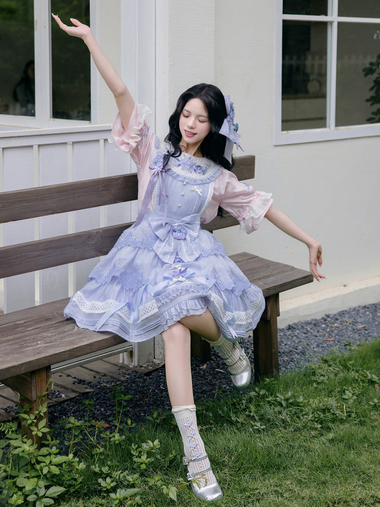 New Chinese Style Fairy Summer Blouse and Dress - The Sound of Berry Bells 莓铃之声