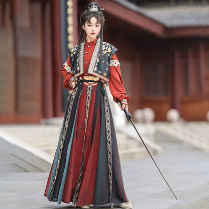 Xiake 侠客 - Exotic Tang-Style Hanfu Swordsman Unisex Outfit