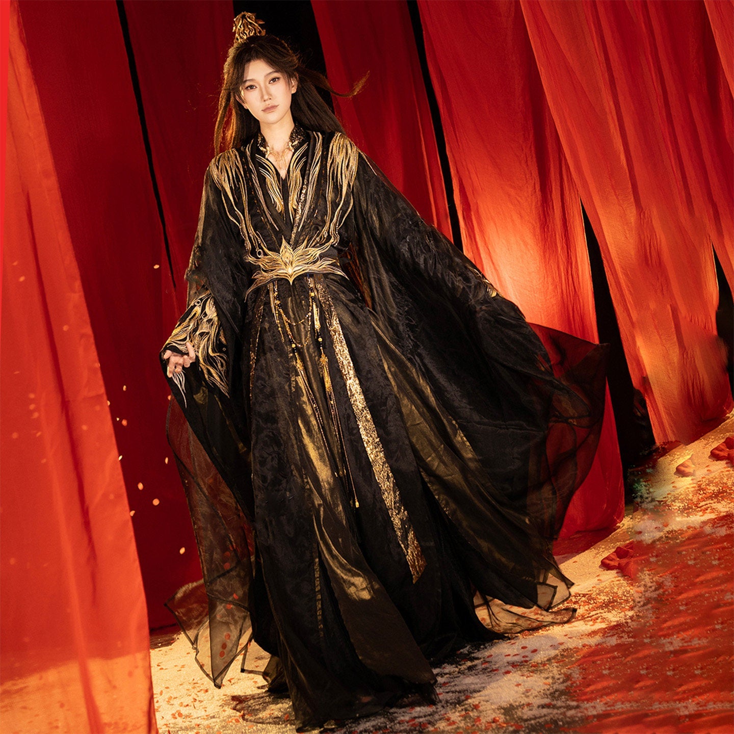 Wei Jin Dynasty Men and Women Qiyao Ruqun Hanfu | Cangming 苍溟