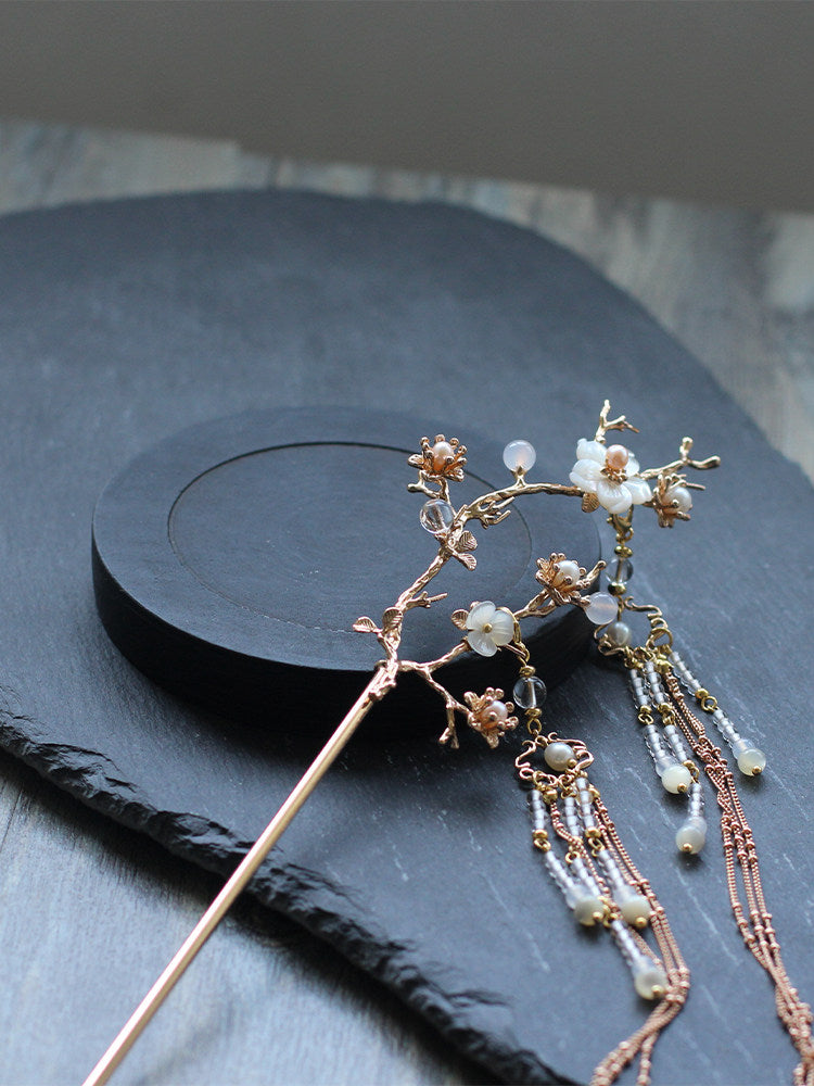 Pear Blossom Hair Stick | Hanfu Hair Accessory