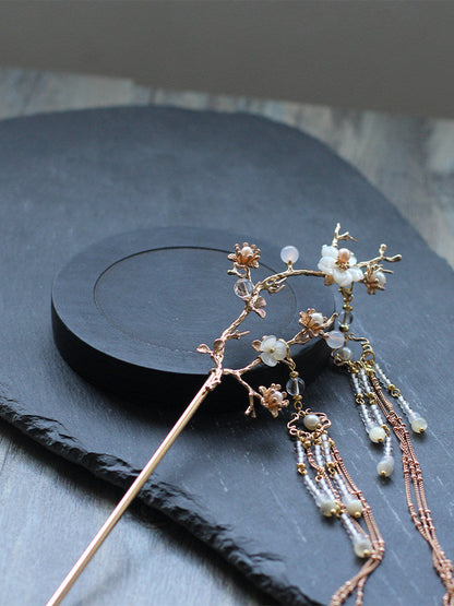 Pear Blossom Hair Stick | Hanfu Hair Accessory