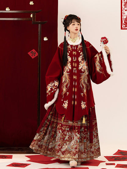 Ming Dynasty Hanfu for Engagement & Tea Ceremony | Yuyao 羽耀云霓
