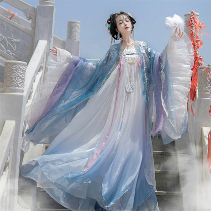 Qingyu Fairy 青羽仙子 - Tang Dynasty Style Qixiong Ruqun