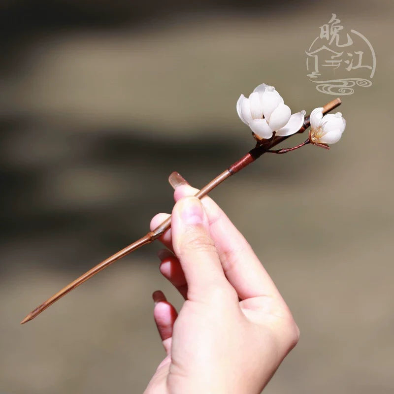 Snow Orchid Hair Stick | Ancient Chinese Hair Accessory