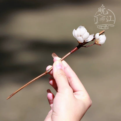 Snow Orchid Hair Stick | Ancient Chinese Hair Accessory