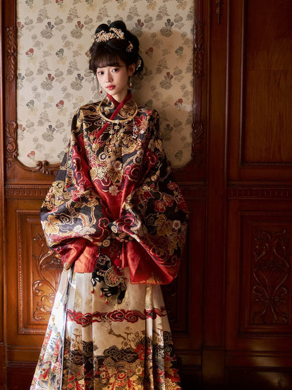 Ming Dynasty Chinese New Year Festival Hanfu | Xuanma Qiankun 玄马乾坤