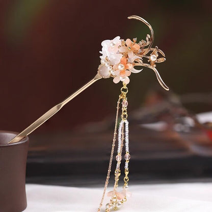 Autumn Moon Hair Stick | Traditional Chinese Hair Accessory