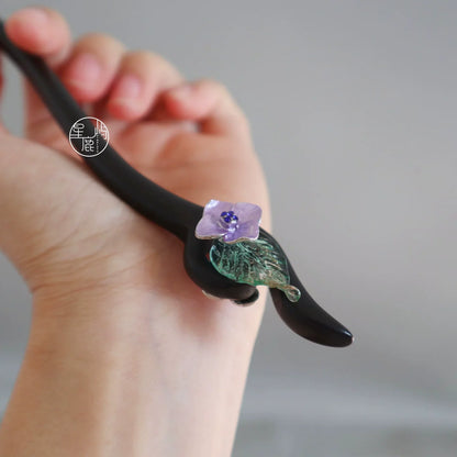 Flower Dew Hair Stick | Hanfu Hair Accessory