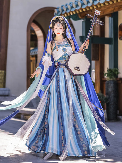 Princess Tianzhu 天竺公主 - Dunhuang Goddess Feitian Tang Dynasty Costume