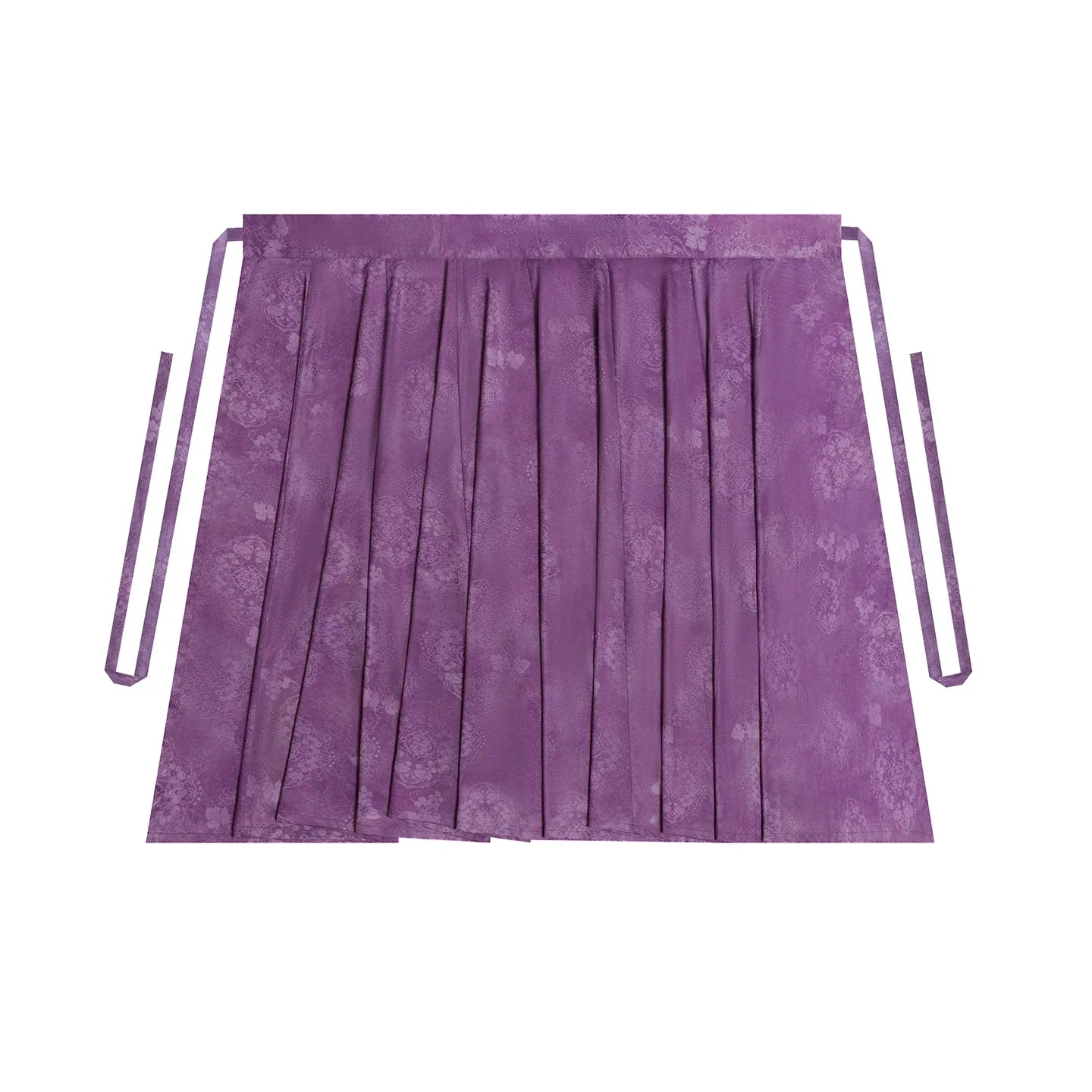Tang Dynasty Modern Hanfu Set with Beizi Overlay & Flowing Eight-Panel Skirt - Taro Grape 紫芋葡萄 (Preorder)