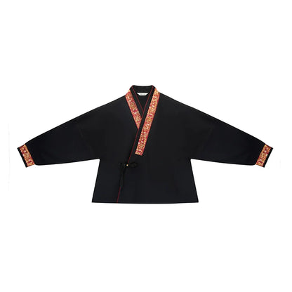 New Chinese Style Women Jacket & Dunhuang Scroll Motif Long Skirt - Tang Juanjuan 唐卷卷 (Preorder)