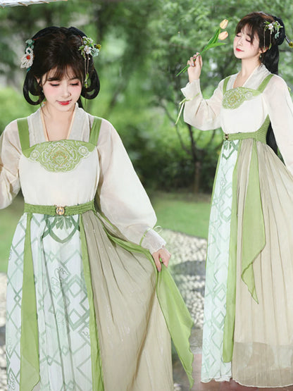 Qingyu - New Chinese Style Modern Tang Dynasty Dress