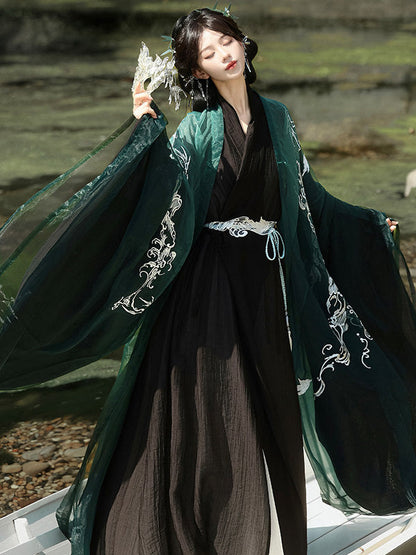 Wei Jin Dynasty Men and Women Hanfu Robe | Star River 水揽星河