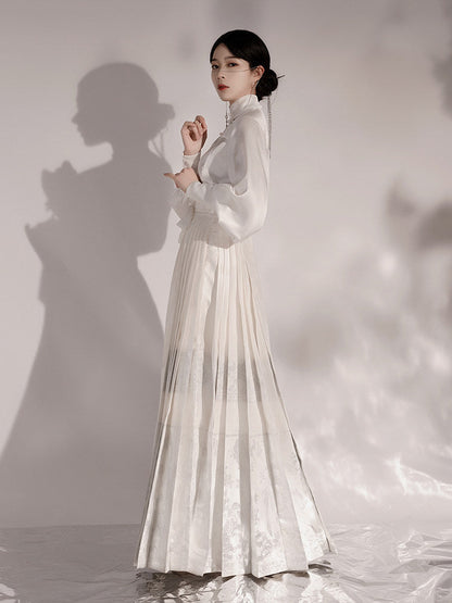Ming Dynasty Modern Hanfu and Mamianqun - Chasing the Light 逐光