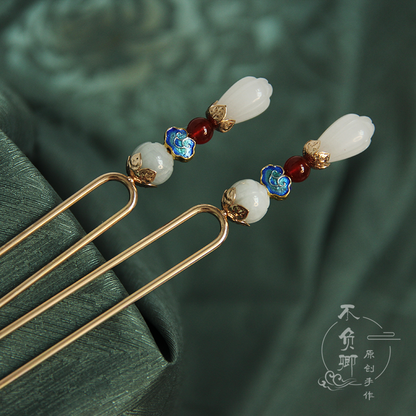 Yulan Hair Stick | Ancient Chinese Hair Accessory