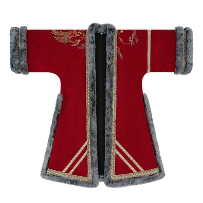 Yan Yun 炎云 - Song Dynasty Swordsman Coat and Robe Hanfu Outfit for Spring, Autumn & Winter (Preorder)
