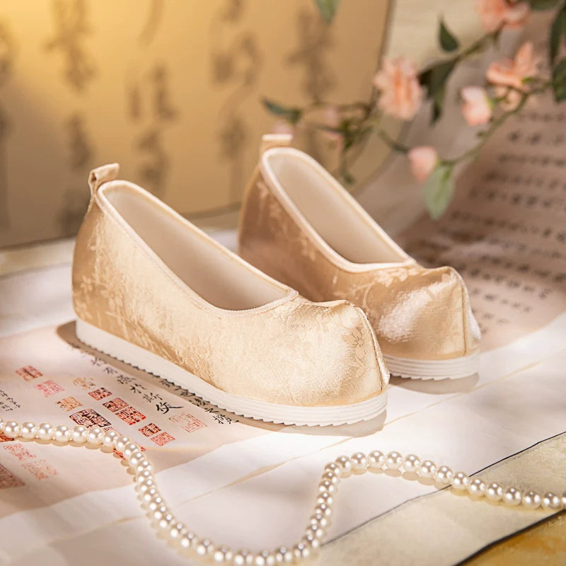 Rachel - Traditional Brocade Hanfu Shoes