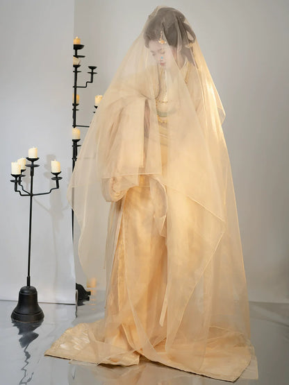Light - Warring States and Han Dynasty Straight Hem Robe