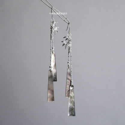 Bamboo Forest Shells Earrings | Hanfu Jewelry