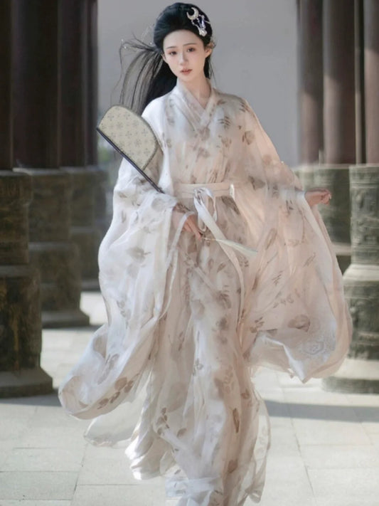 Wei Jin Dynasty Qiyao Ruqun Hanfu | Zhiqiu