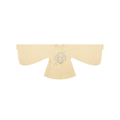 Ming Dynasty Thousand Golden Rays Mamian Skirt Set | Light and Moonfall 榴光月落