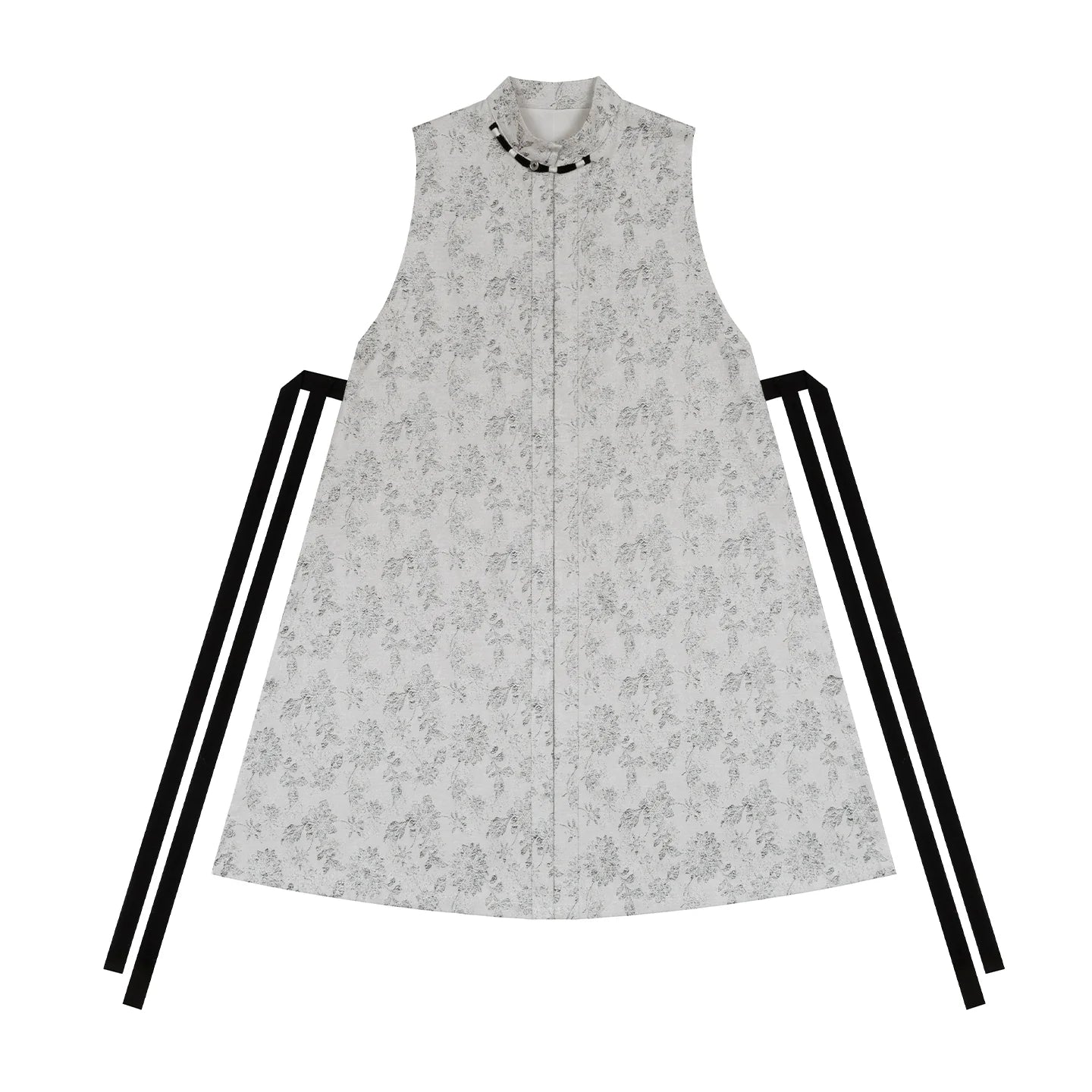 New Chinese Style Bijia Vest, Bow Sleeve Top & A-Line Skirt - Soft Thoughts 棉意 (Preorder)