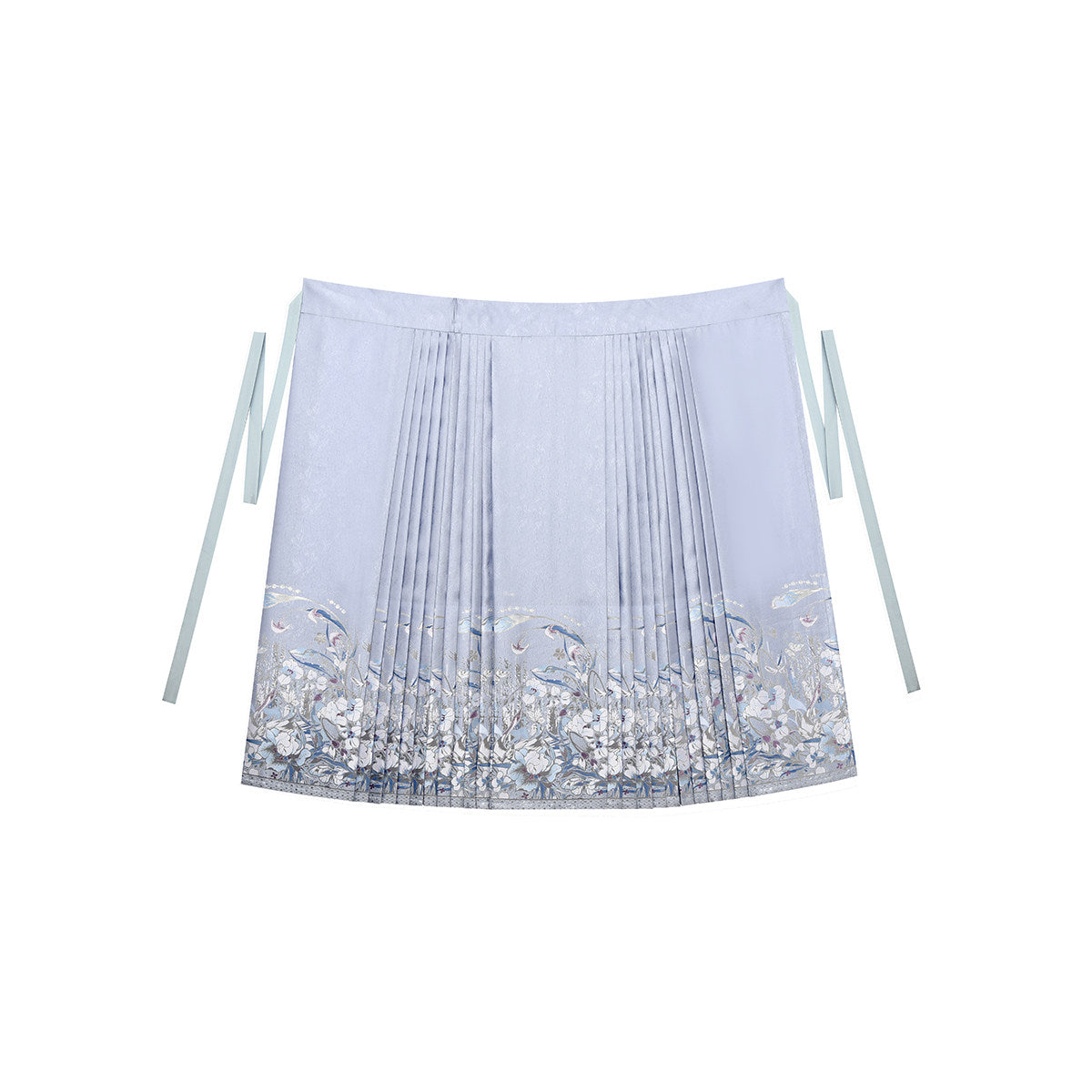 Ming Dynasty Golden Moonlight Pipa Sleeve Top & Mamianqun | Music under the Moon 月下弦音