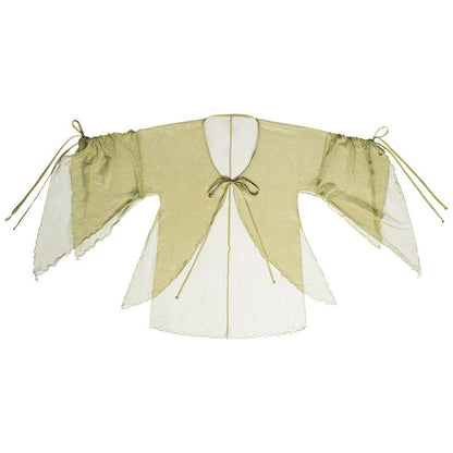 New Chinese Style Swing Dress with Fairy Cardigan - Jade Story 青玉案 (Preorder)