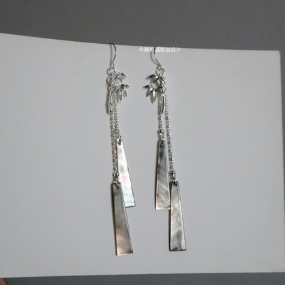 Bamboo Forest Shells Earrings | Hanfu Jewelry